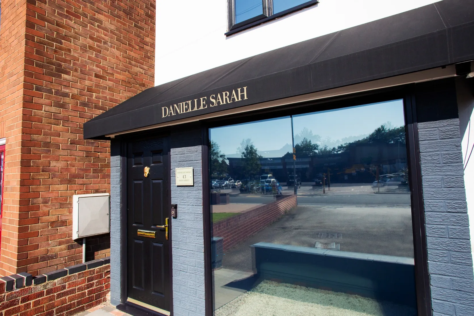 Danielle Sarah Salon exterior in Branston